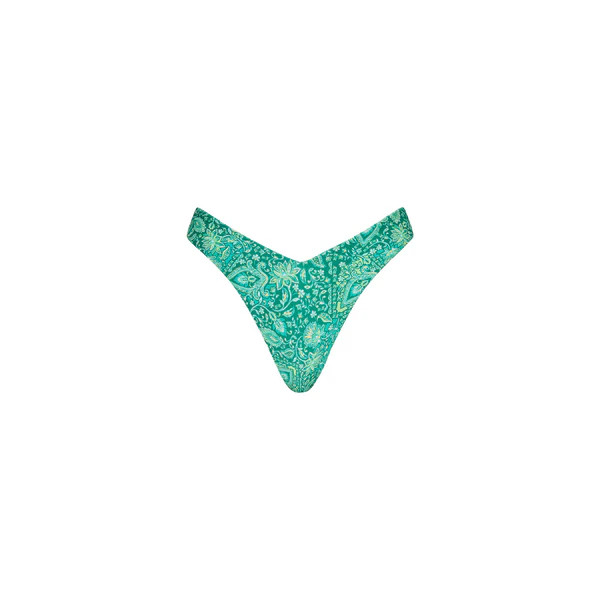 Y Cheeky Bikini Bottom - Emerald Aura | Kulani Kinis US