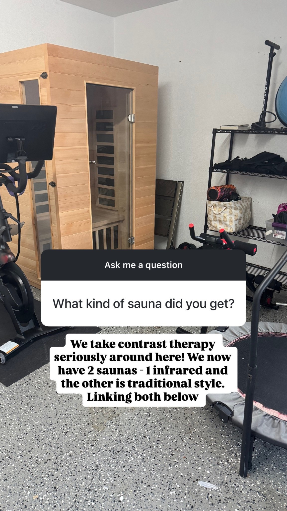 Contrast therapy is a game changer for your health ! Linking both our saunas below 

#LTKHome #LTKActive #LTKOver40
