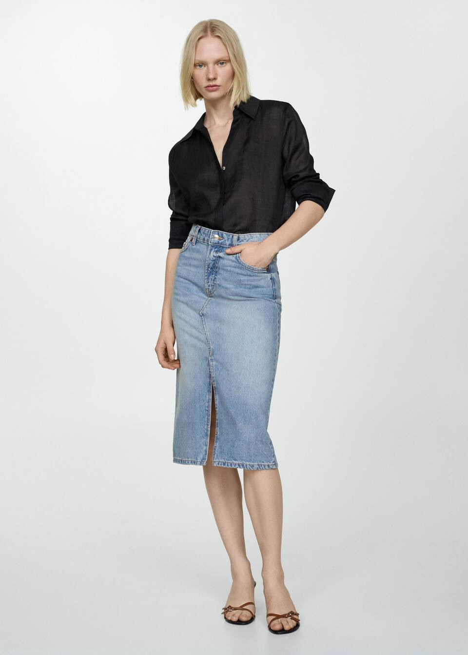 Search: denim midi skirt (6) | Mango USA | MANGO (US)