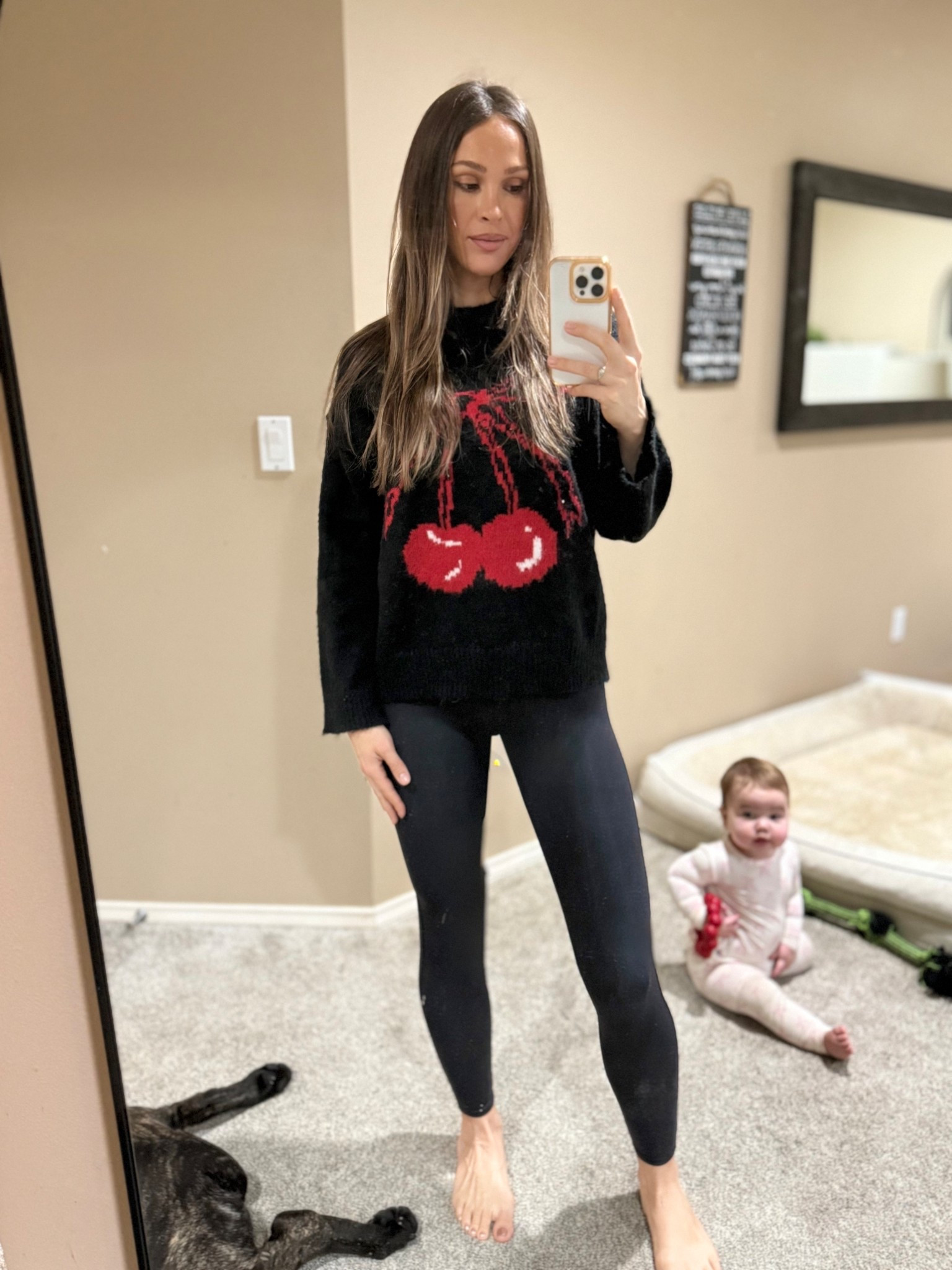 Target sweater and faux leather leggings linking similar 

#LTKSeasonal #LTKHoliday #LTKGiftGuide