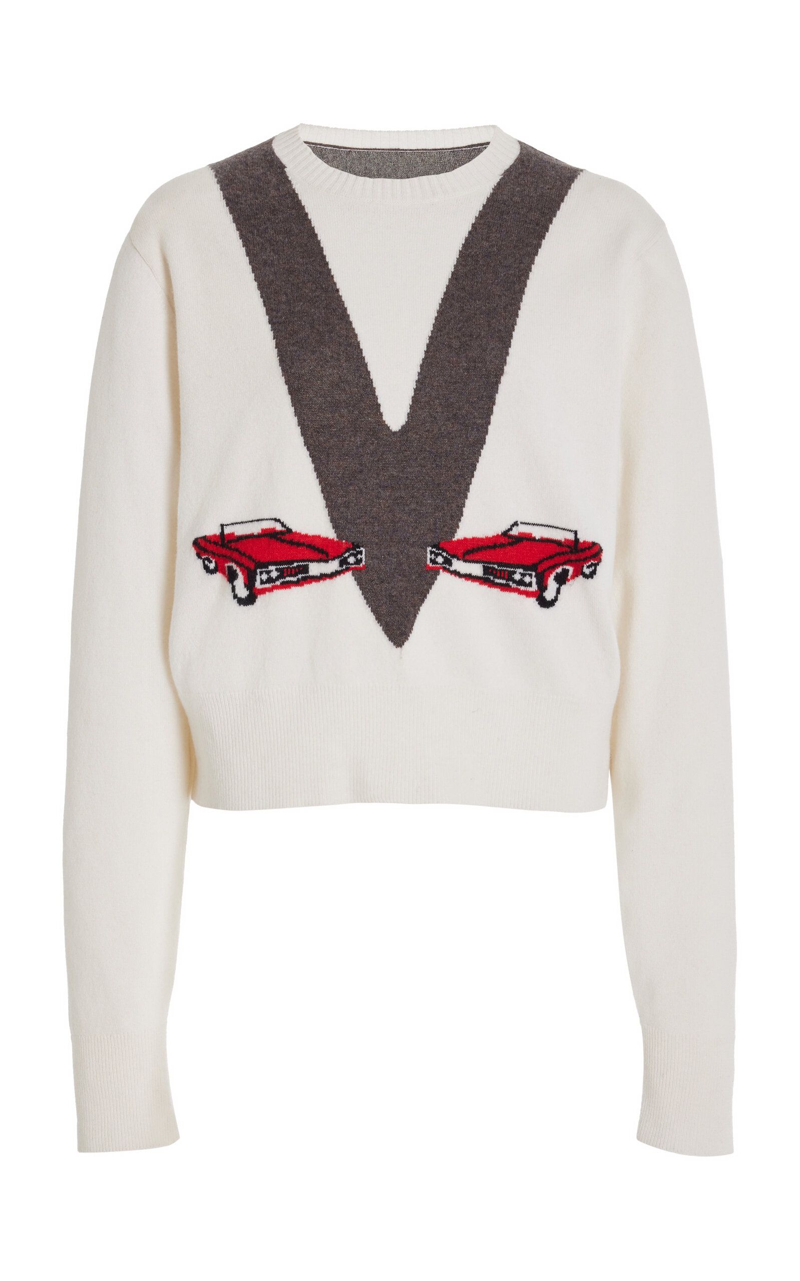 Mavis Jacquard-Knit Cashmere-Blend Sweater | Moda Operandi (Global)