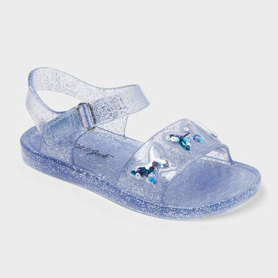 Toddler Kate Jelly Sandals - Cat & Jack™ Blue 5T | Target