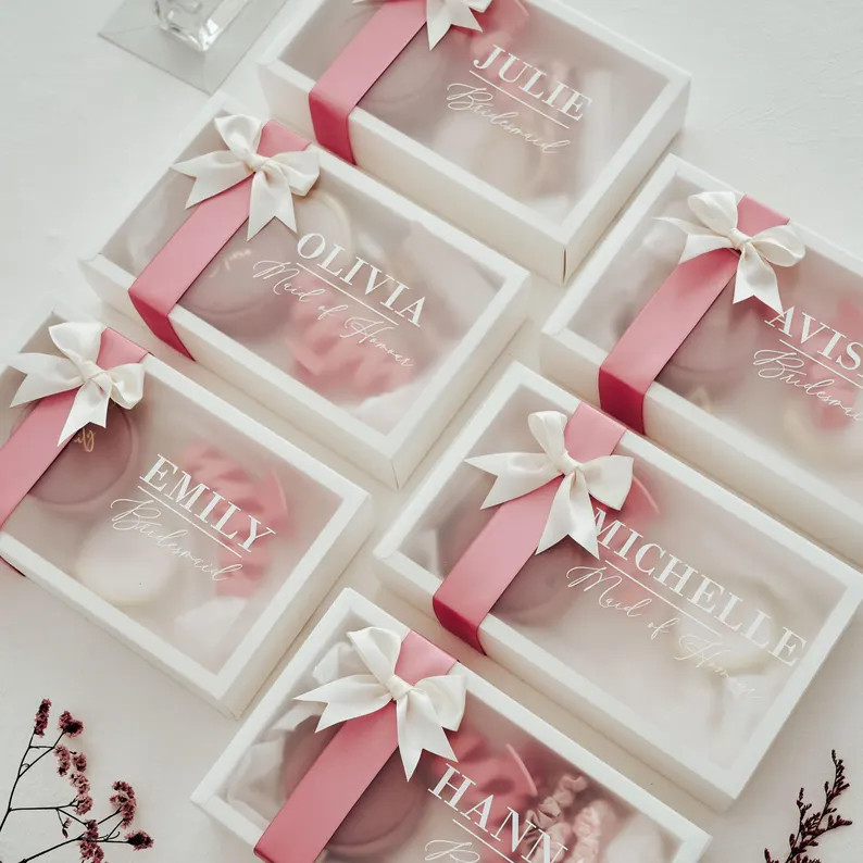 Bridesmaid Proposal Gift Boxes, Unique Bridesmaid Gift Boxes, Personalized Bridal Party Thank You... | Etsy (US)