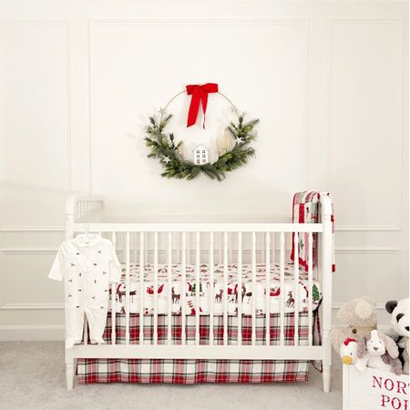 Christmas baby nursery decor / Christmas crib decor 

#LTKbump #LTKHoliday #LTKbaby