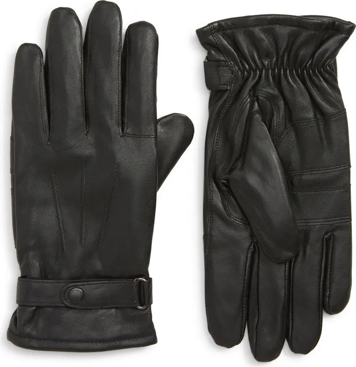 Barbour Burnished Leather Gloves | Nordstrom | Nordstrom