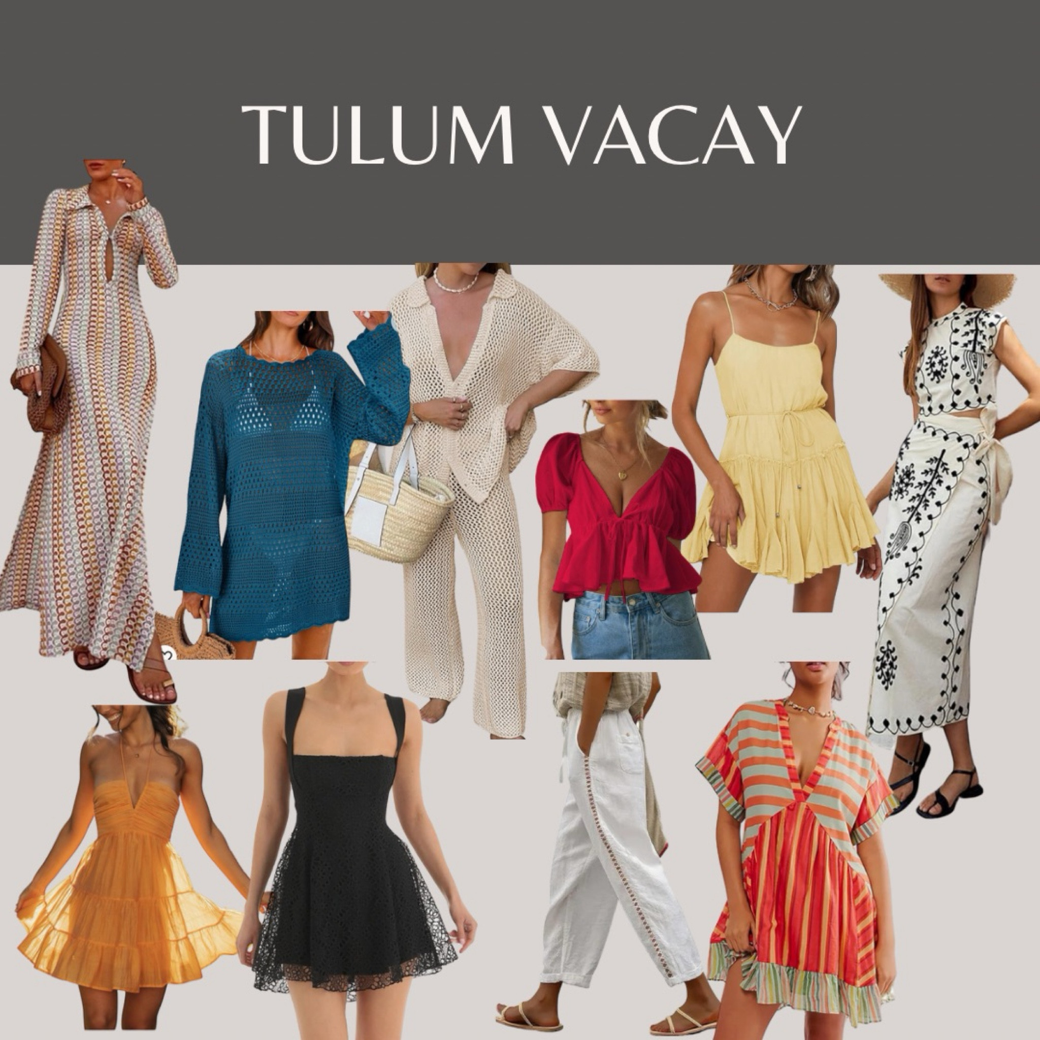 Tulum Vacay

#LTKparties #LTKfindsunder100 #LTKstyletip