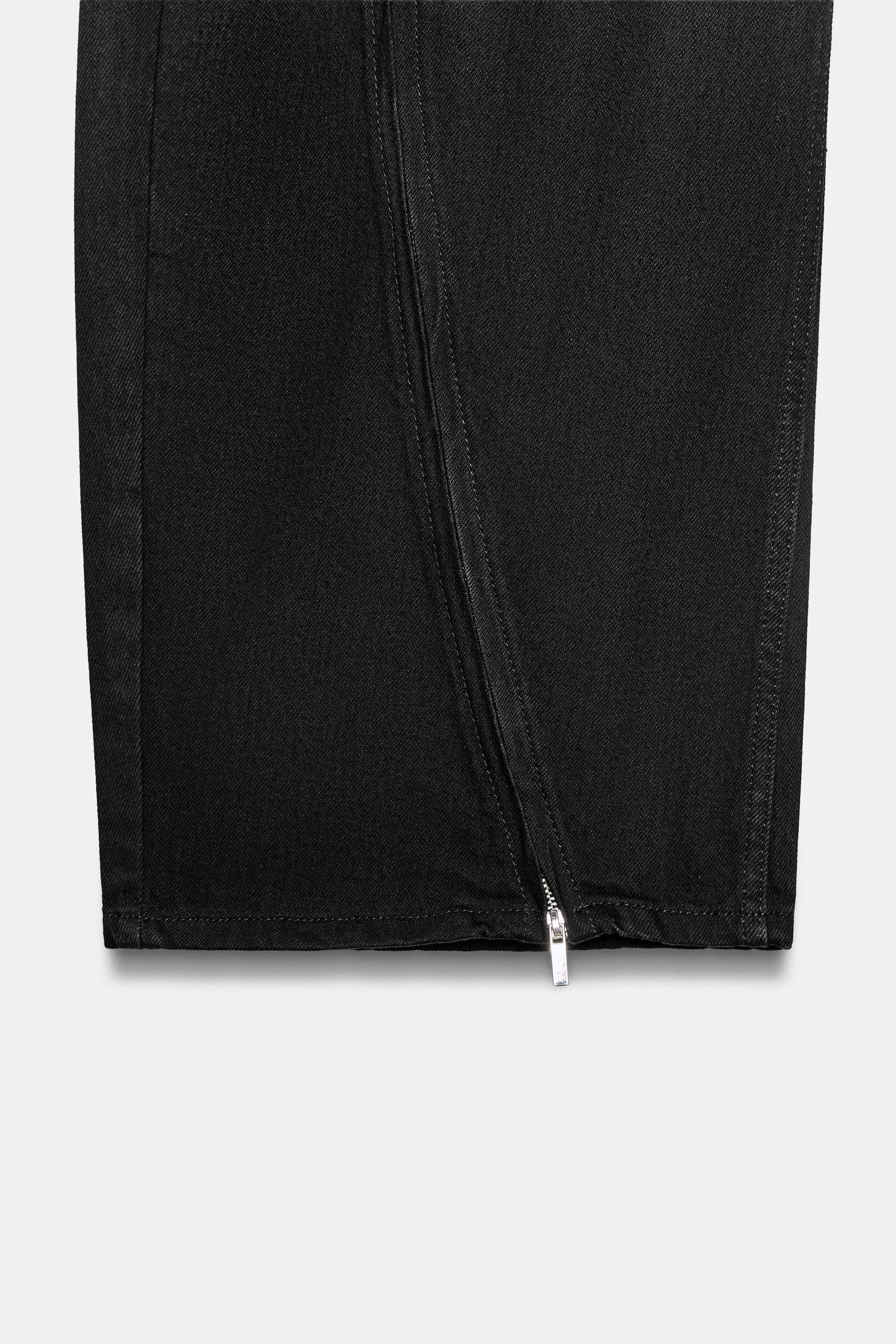 TRF BAGGY JEANS WITH ZIPS | Zara AU