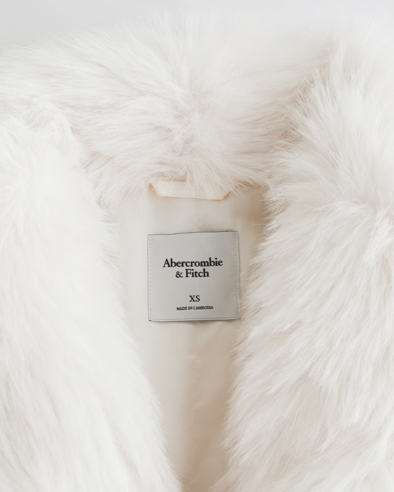 Faux Fur Coat | Abercrombie & Fitch (US)