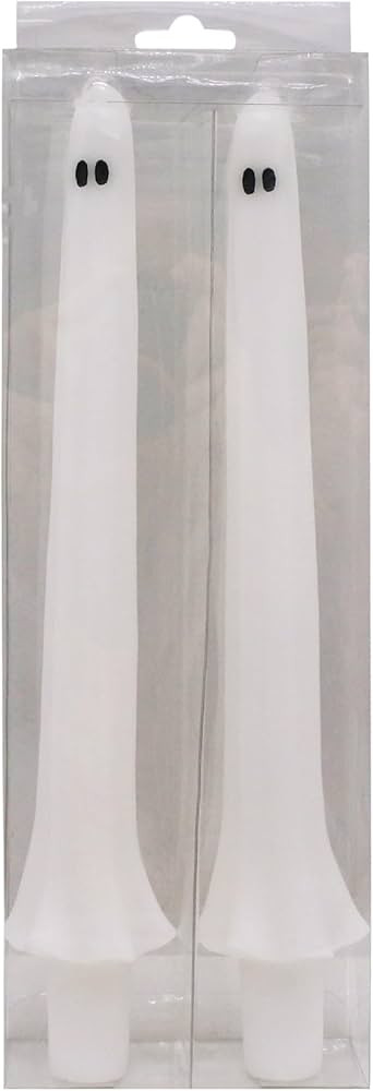 Ashland 10" Ghost Taper Candles, 2ct Halloween Home Decor | Amazon (US)