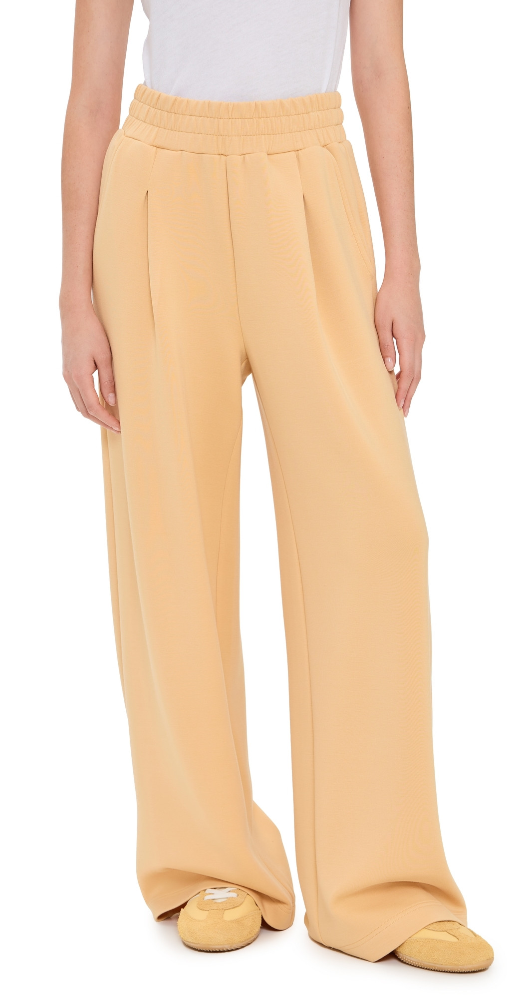 Varley The Extra Wide Leg Pants 29.5 Sahara Sun XL | Shopbop