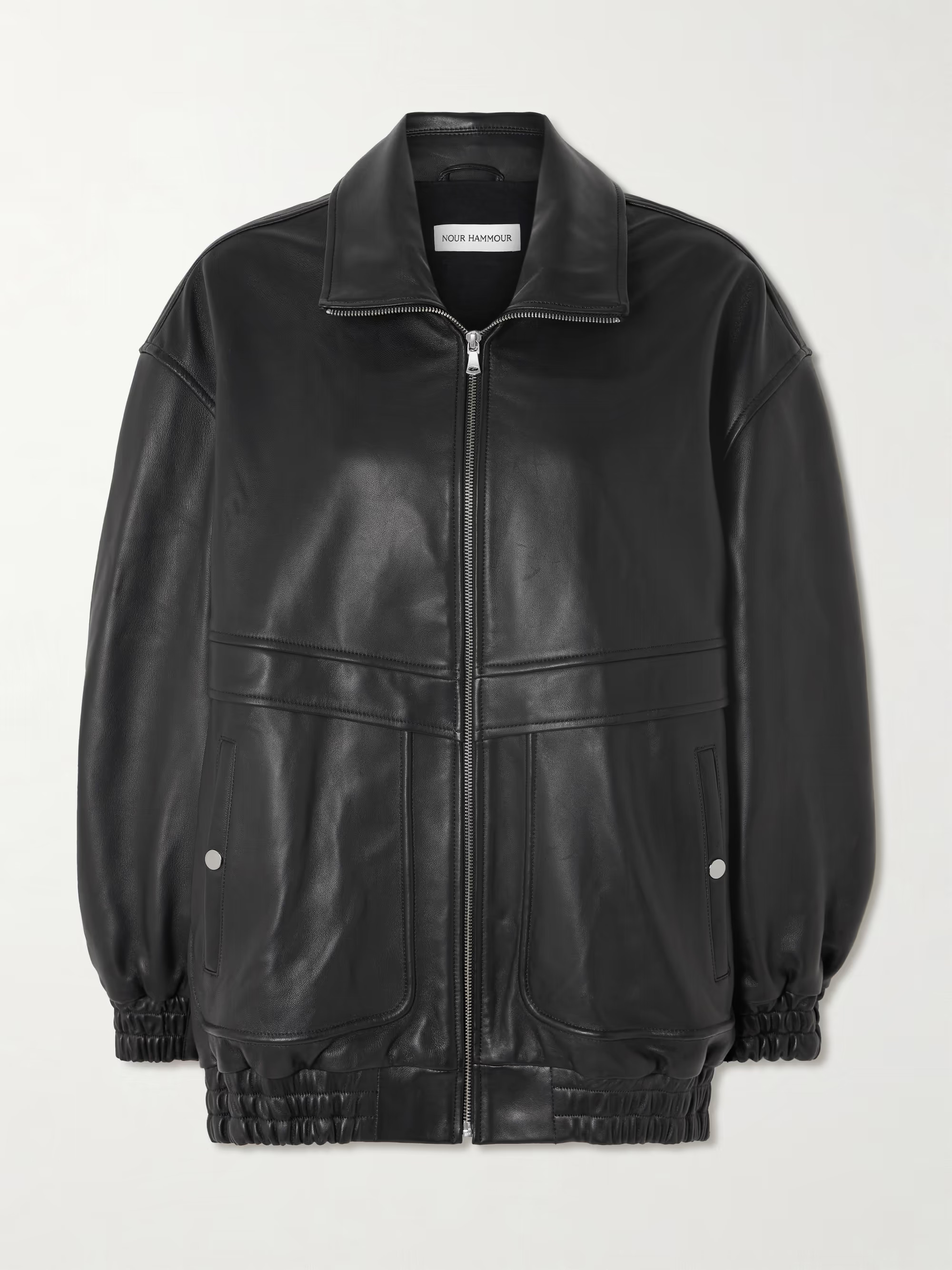 Beck oversized leather jacket | NET-A-PORTER (UK & EU)