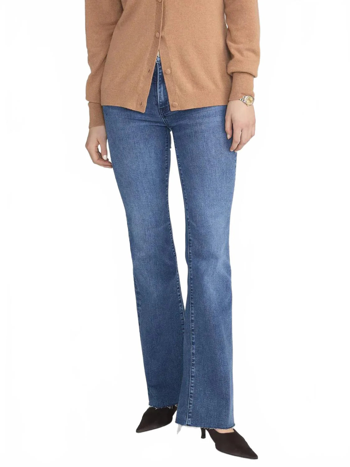 Icon Flare Jeans In Ease Raw | Shop Simon