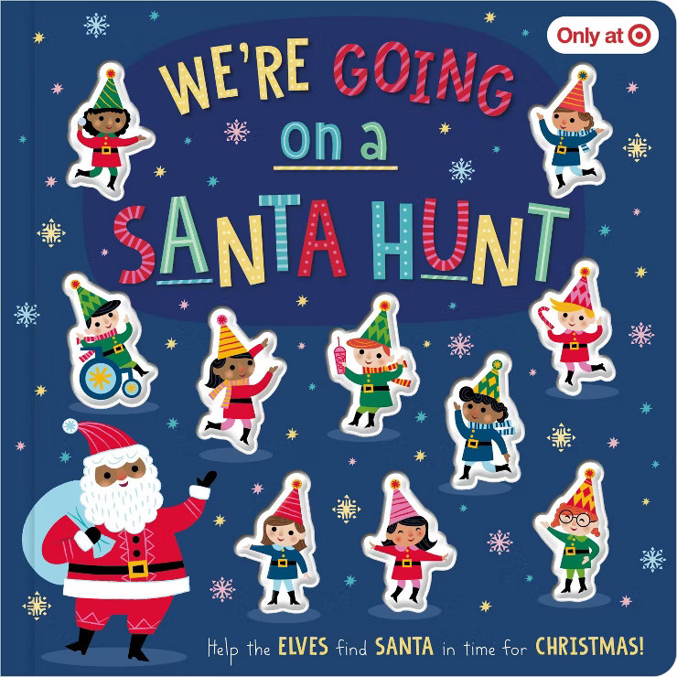 We're Going on a Santa Hunt - by Patch Moore (Board Book) | Target