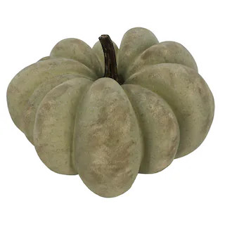 12" Sage with White Wash Decorative Pumpkin by Ashland® | Michaels | Michaels Stores