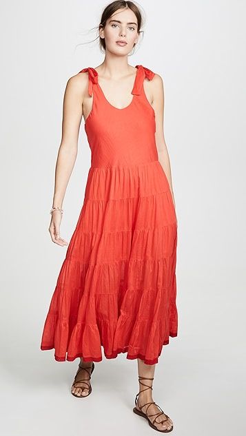 Kikia's Solid Midi Dress | Shopbop