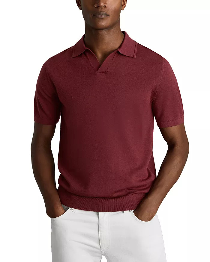 Duchie Open Collar Short Sleeve Polo Shirt | Bloomingdale's (US)