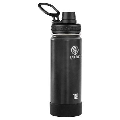 Takeya 18oz Actives Insulated Stainless Steel Water Bottle with Spout Lid | Target