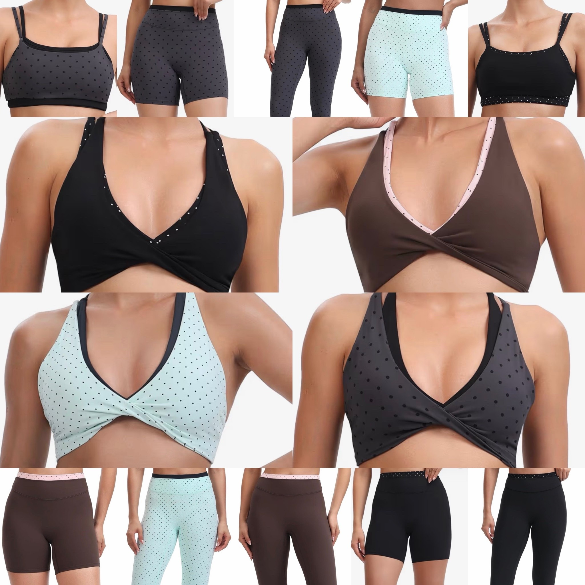 DOUBLE LAYER POLKA DOT WORKOUT SETS

#LTKfitnessgoals #LTKootd #LTKActive