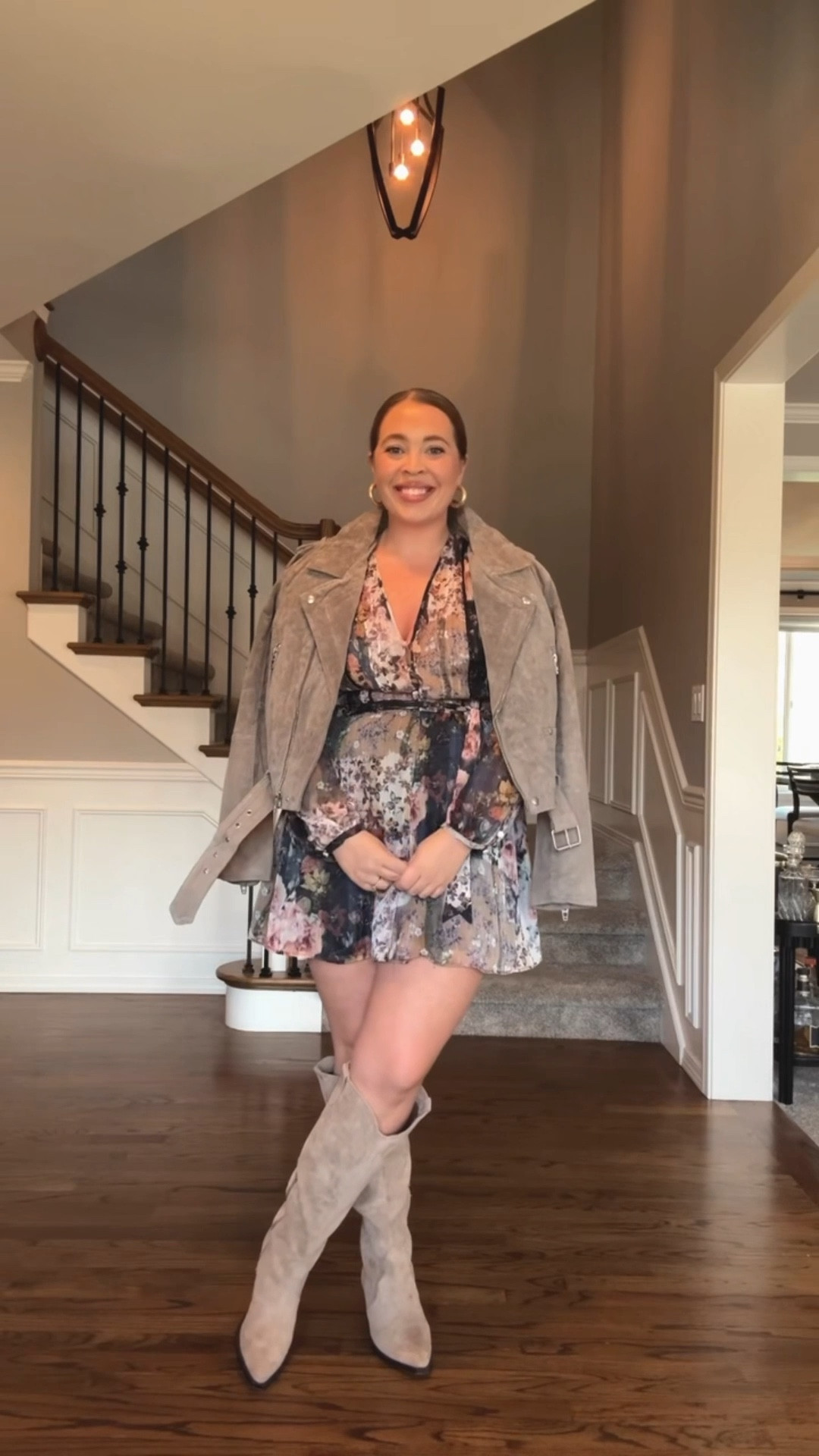 Date Night OOTD 🤎

Wearing a size Large 

5’4” | size 12 | Large 

#LTKMidsize #LTKStyleTip #LTKFindsUnder100