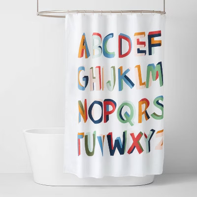 ABC Shower Curtain - Pillowfort™ | Target