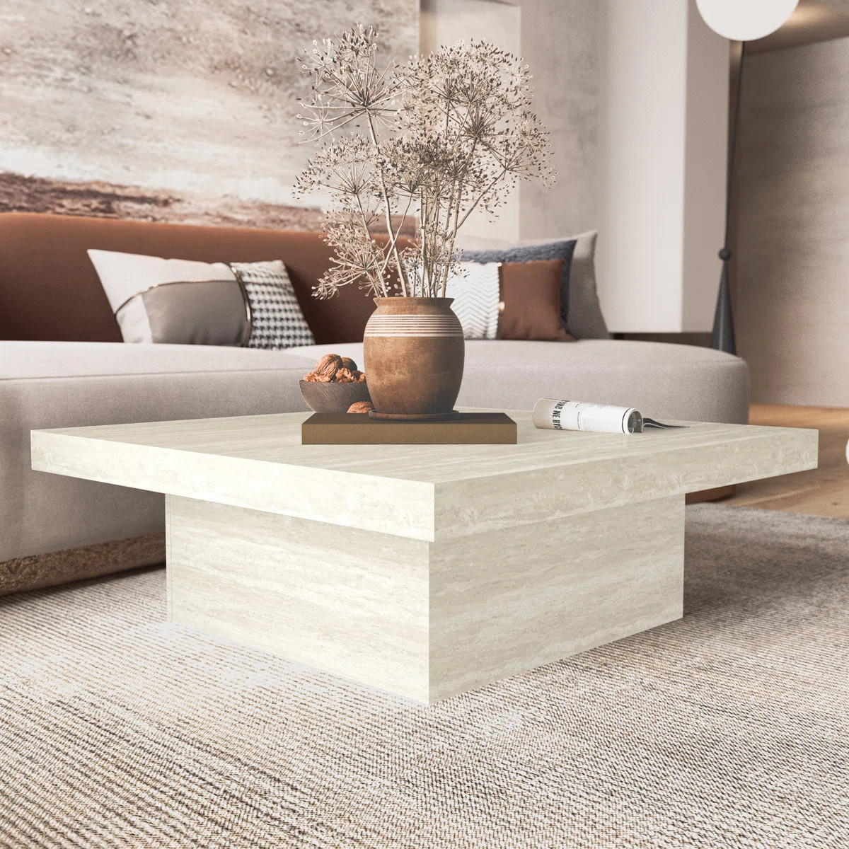 Caomhan Block Coffee Table | Wayfair North America