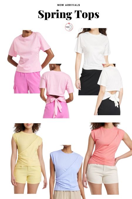 Target Fashion Cotton Tie Back and Wrap Front Spring Tops #anewday #targetfashion #springtops #targetlooks #

#LTKstyletip #LTKfindsunder50