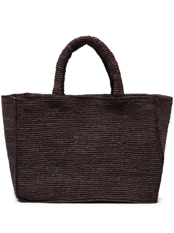 Manebi Sunset Raffia Tote Bag - Farfetch | Farfetch Global