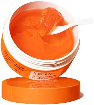 COSRX 5-PDRN Complex Collagen Gel Eye Patches for the look of Dark Circles and Uneven tone, Radia... | Amazon (US)