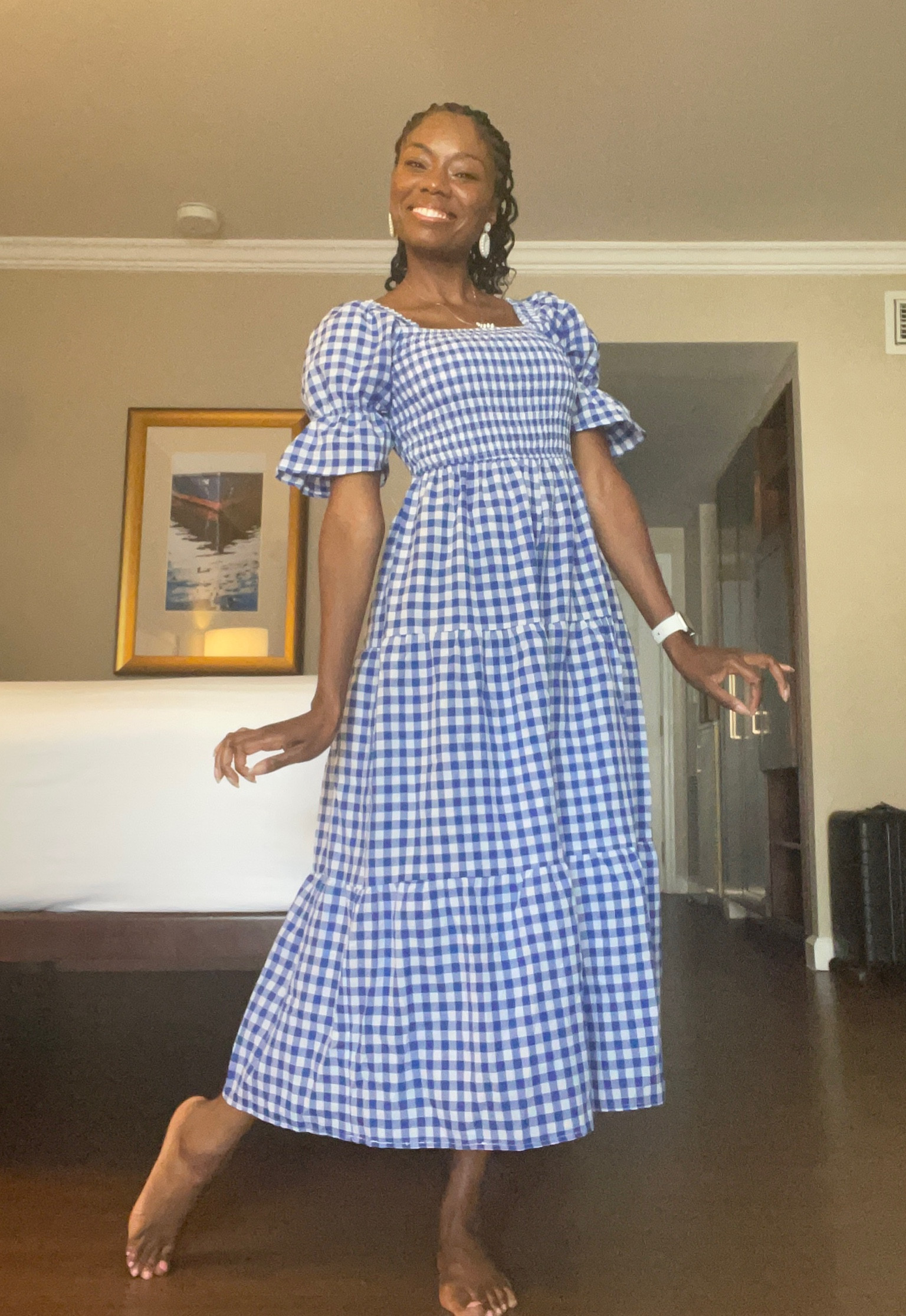 A gingham dream! This Amazon dress is lightweight but not see-through so it’s perfect for hot weather events. Comes in multiple colors! #AmazonFind 

#LTKFind #LTKunder50 #LTKstyletip
