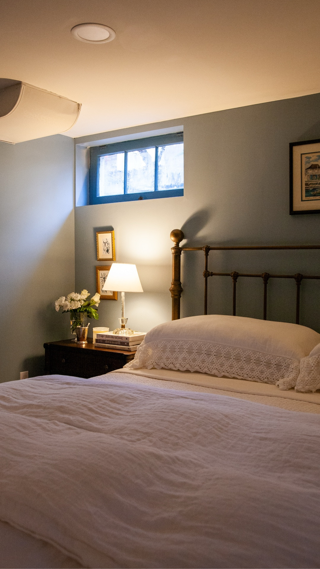 Very happy and honestly a little surprised at how cute this room turned out! It’s a basement so I didn’t have high hopes… I threw something together before Christmas, but it needed a little bit more cohesive planning, including better nightstands, lamps, and styling… And the all white bedding really helped to make it not feel thrown together! Plus, is there anywhere a jute rug doesn’t look good? I seriously can’t think of anywhere. 

#LTKSeasonal #LTKHome