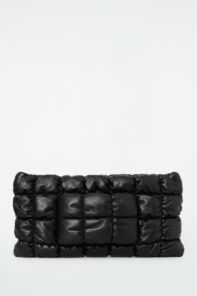 Pillow Oversized Quilted Clutch Bag - Leather | COS (US)