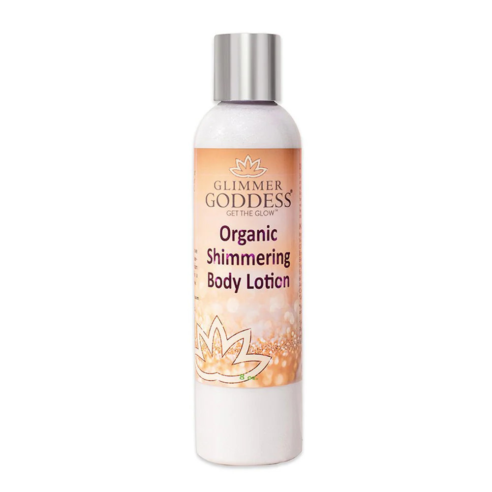 Organic Diamond Shimmer Body Lotion - Sparkle For All Skin Types | Glimmer Goddess