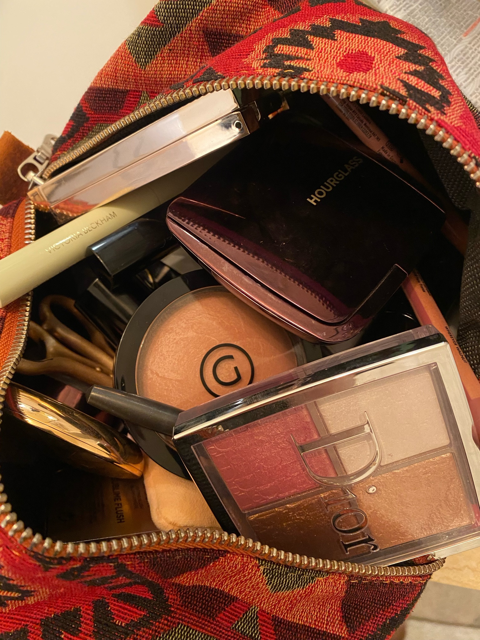 My go to beauty products I packed for my girls weekend! What are your go tos? Ps. Will link this cute makeup bag too! I love it and made me happy to see it. It’s the little things  

#LTKover40