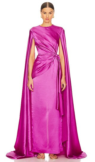 Elya Maxi Dress in Pink | Revolve Clothing (Global)
