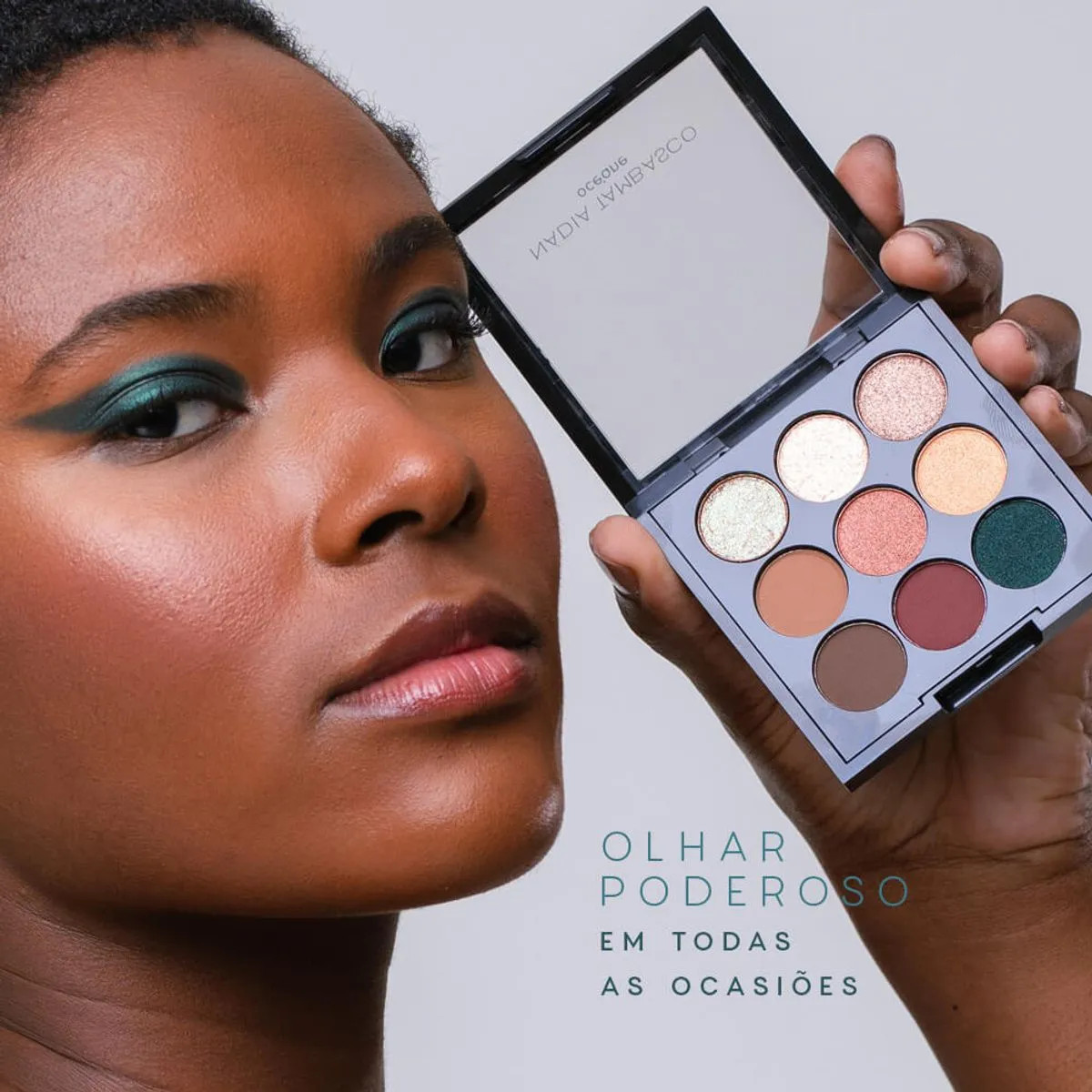 Paleta de Sombras Nádia Tambasco To Go Trendy 7,2g - Maquiagens e cosméticos Océane: Pincéis,... | Oceane (BR)