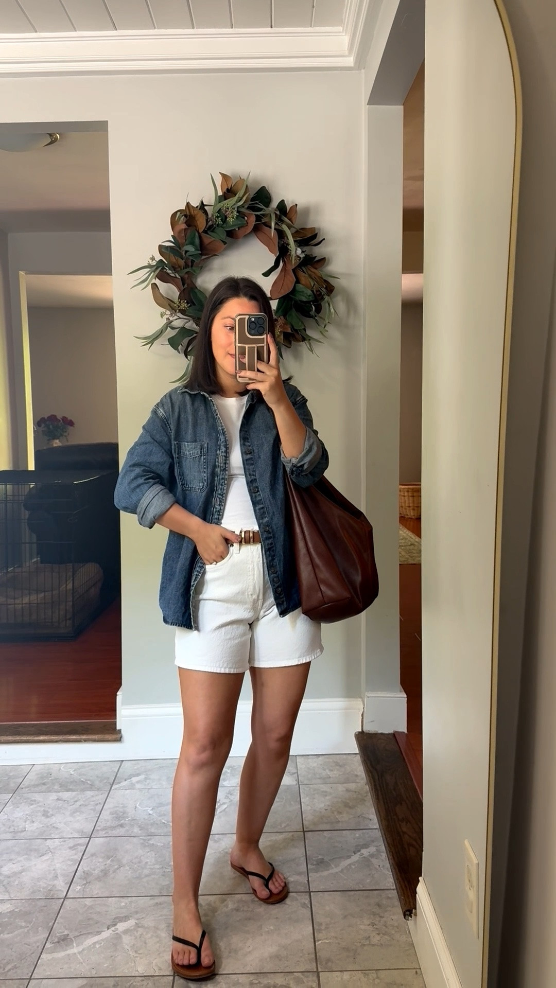 Sizs xs tops, 26 shorts. For reference I am: 5ft, 118lbs.

Summer outfits
Casual outfits
Capsule wardrobe 
Petite outfits
Mom outfits
Denim shorts
Dad shorts
White shorts
Denim shirt
Baby tees
Summer basics 

@abercrombie 
#abercrombiepartner

#LTKPetite #LTKSeasonal #LTKxAbercrombie