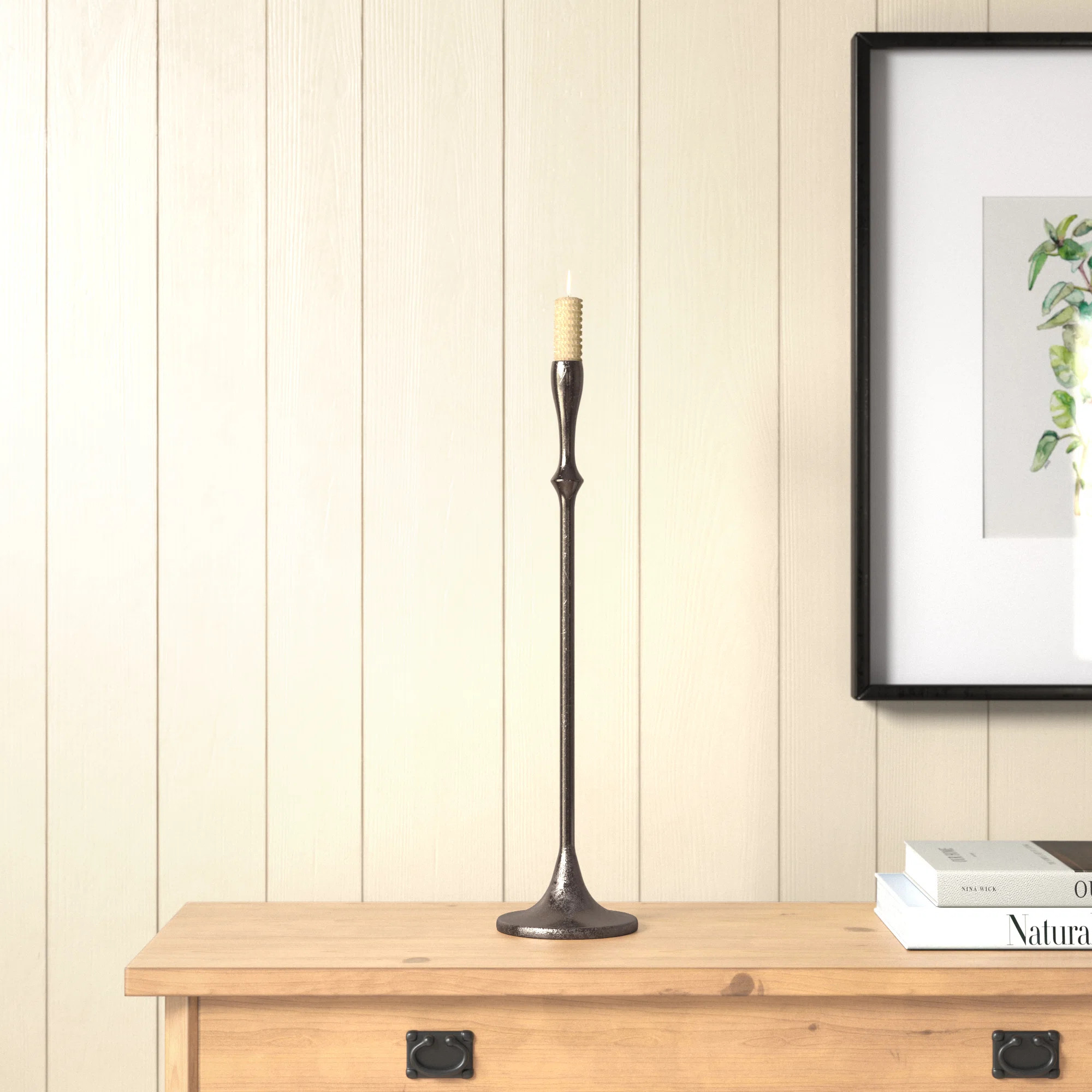 Laurel Foundry Modern Farmhouse® Novo Metal Candlestick | Wayfair | Wayfair North America