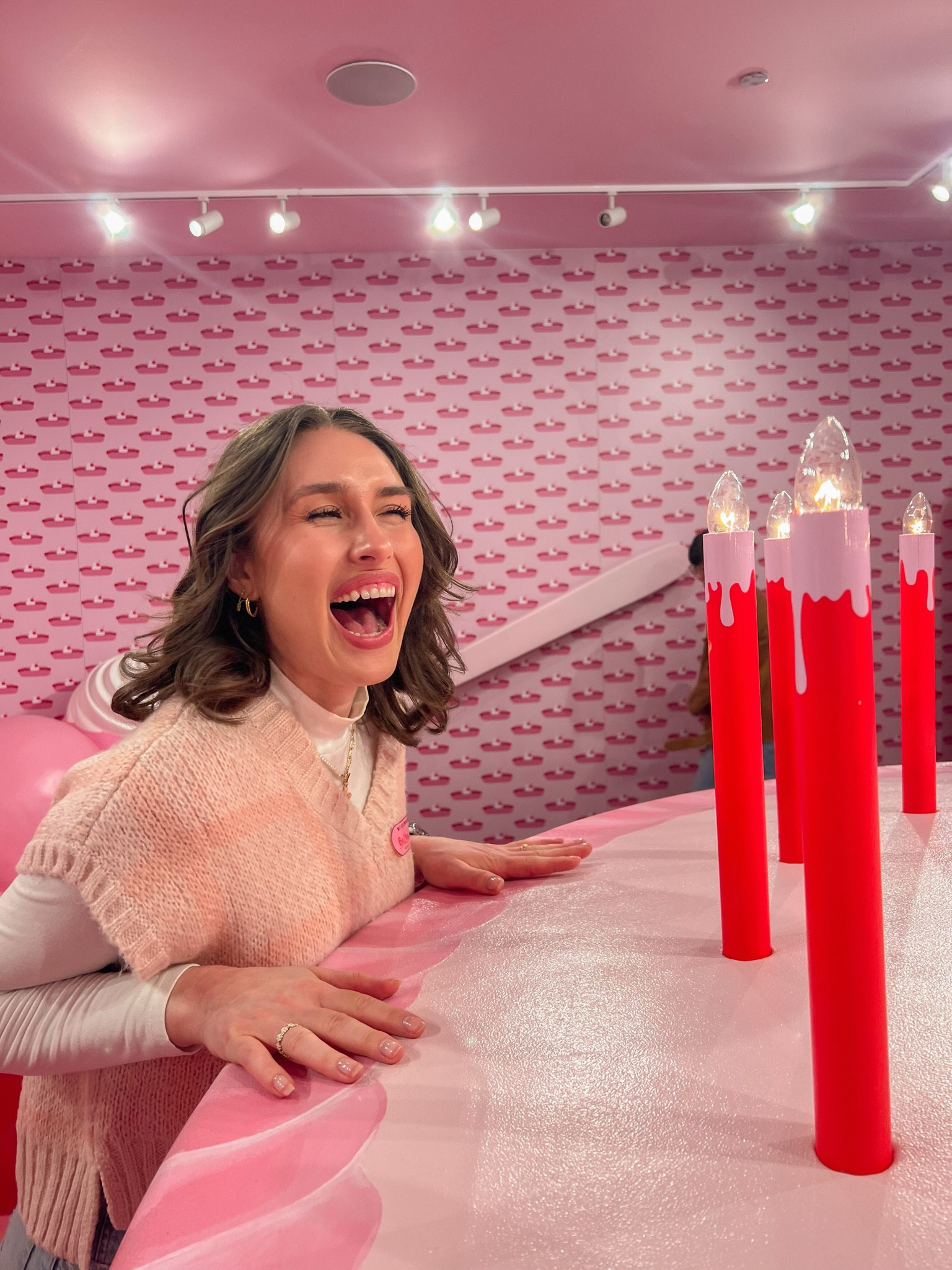 pink colorful cold weather outfit ideas 💕 

I love our neutrals but pops of color for fall or winter are so fun!

•REORIA white mock neck long sleeve size M in white 

•Kendall & Kylie Pink plaid sweater vest size S (thrifted)

•Dainty gold and pearl initial necklace (M)

•Abercrombie curve love ulta high rise 90s straight jeans size 26 regular in light

• Steve Madden women’s howler ankle boot size 9 in sand suede

#LTKCyberWeek

#LTKSeasonal #LTKfindsunder50 #LTKstyletip