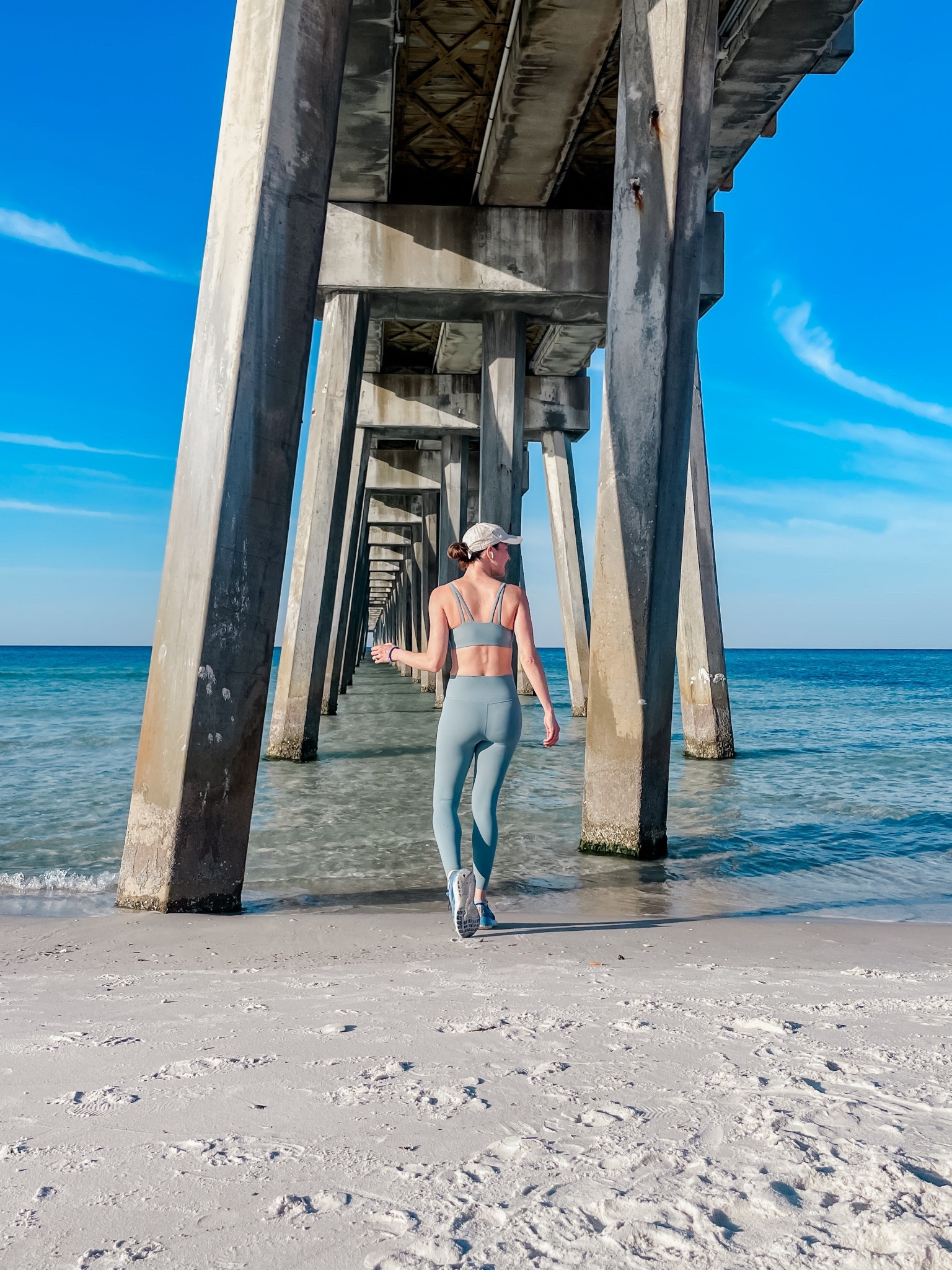 3 mile run on the beach! Love this matching set - so comfortable and perfect for active workouts. 

#LTKActive #LTKFindsUnder50 #LTKTravel