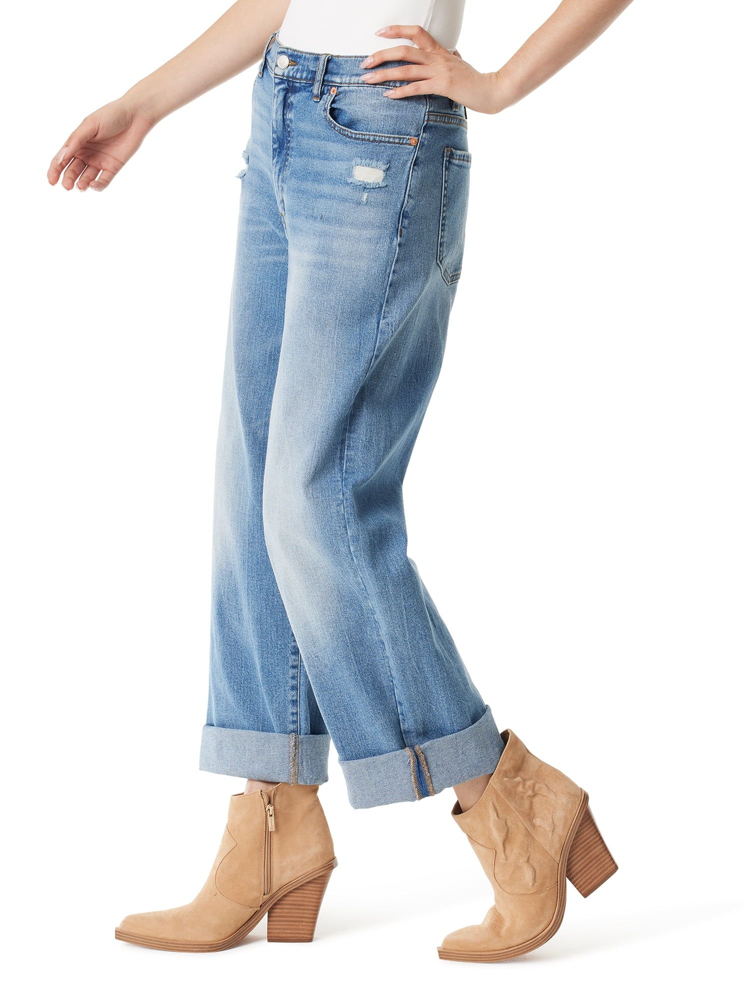 Jessica Simpson Women's Zinnia Boyfriend Jeans | Walmart (US)