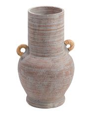 16in Large Distressed Vase With Handles | Home | T.J.Maxx | TJ Maxx