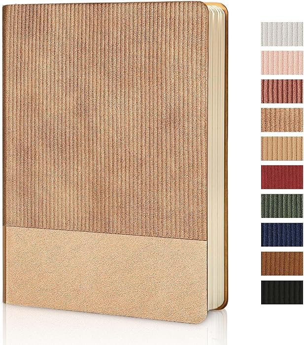 Lined Journal Notebook for Work College Ruled Note Book 5.79"x8.27" A5 PU Leather Daily Journalin... | Amazon (US)