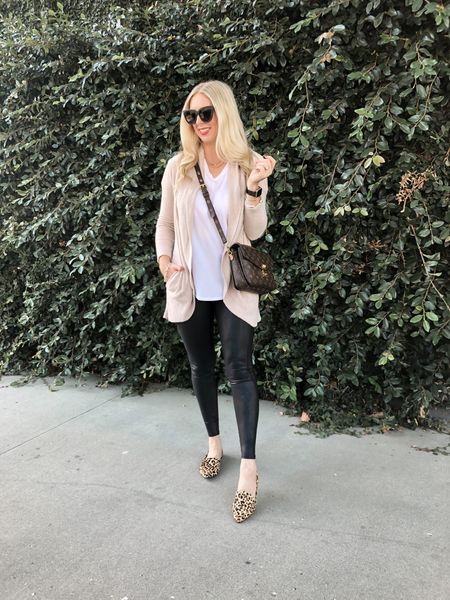 Nordstrom Anniversary sale! Recreate this staple outfit with barefoot dreams cardigan and Spanx faux leather leggings!

#LTKsalealert #LTKxNSale #LTKunder100