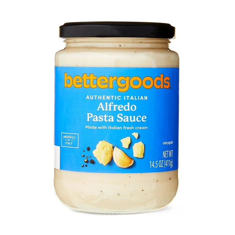 bettergoods Authentic Italian Alfredo Pasta Sauce, 14.5 oz | Walmart (US)