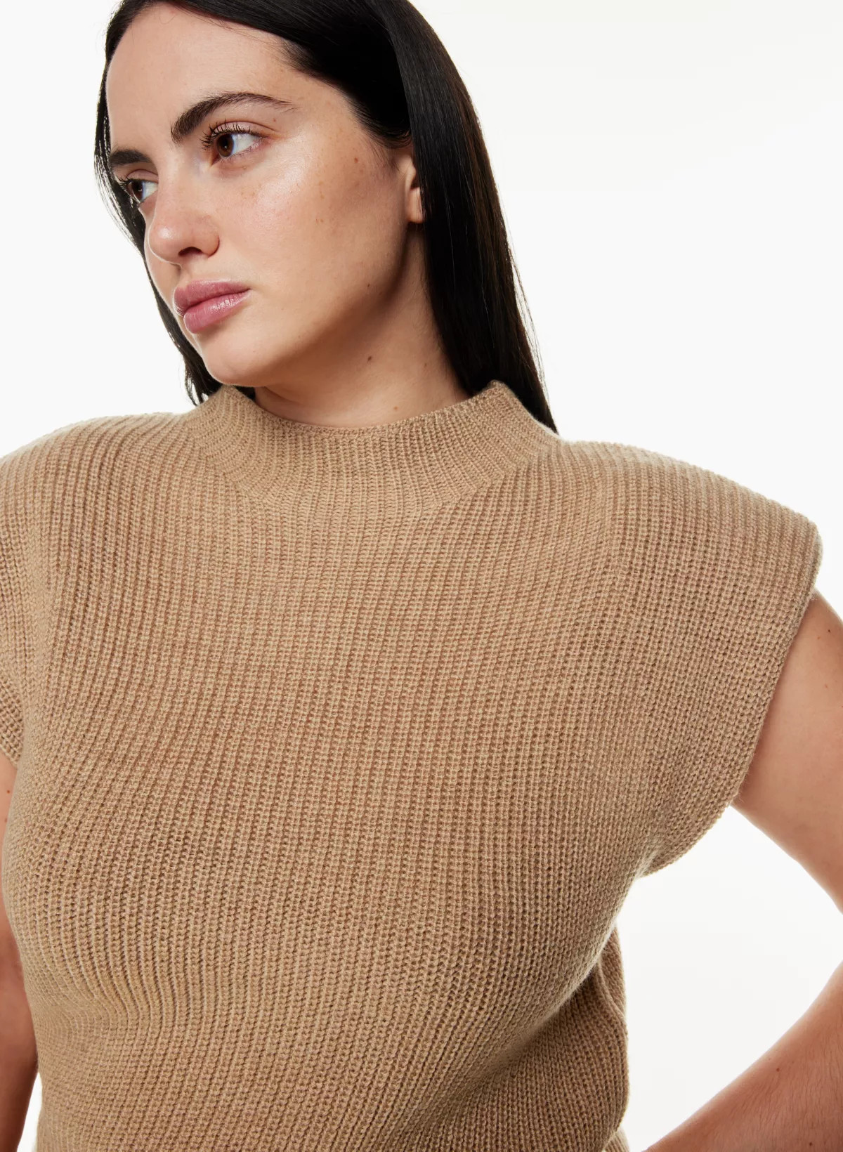HAZLITT SWEATER VEST | Aritzia