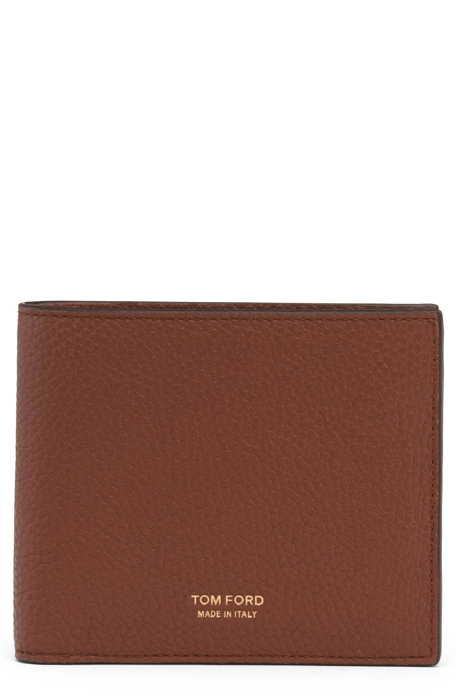 T-Line Soft Grain Leather Bifold Wallet | Nordstrom