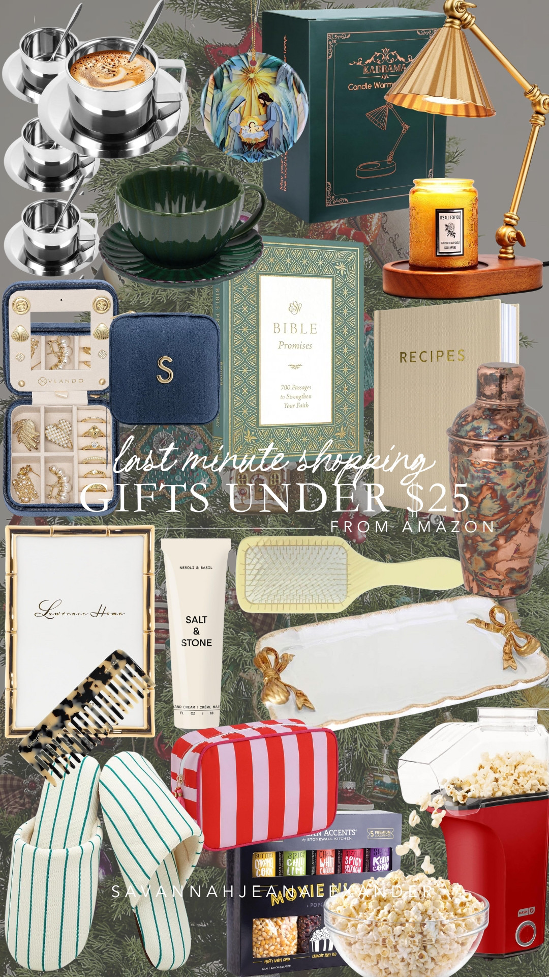 Last Minute gifts under $25 that will arrive by Christmas from Amazon !! 🌲🎁 

 #LTKGiftGuide #LTKHoliday