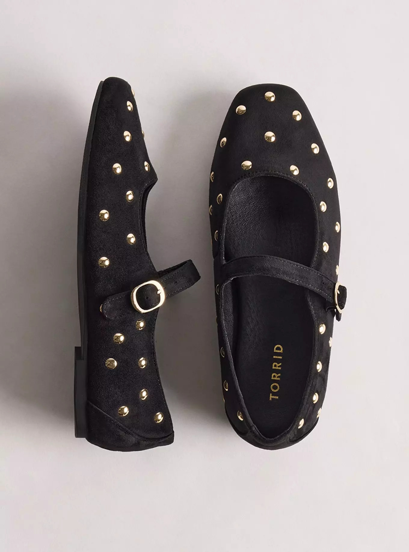 Studded Mary Jane Ballet Flat (WW) | Torrid (US & Canada)