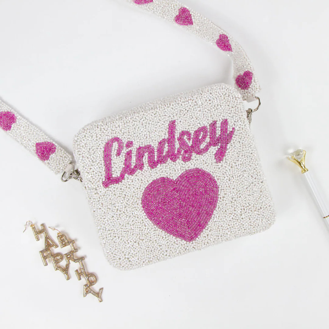 Custom Seed Bead Clutch Bag Beaded Clutch Purse Personalized - Etsy | Etsy (US)