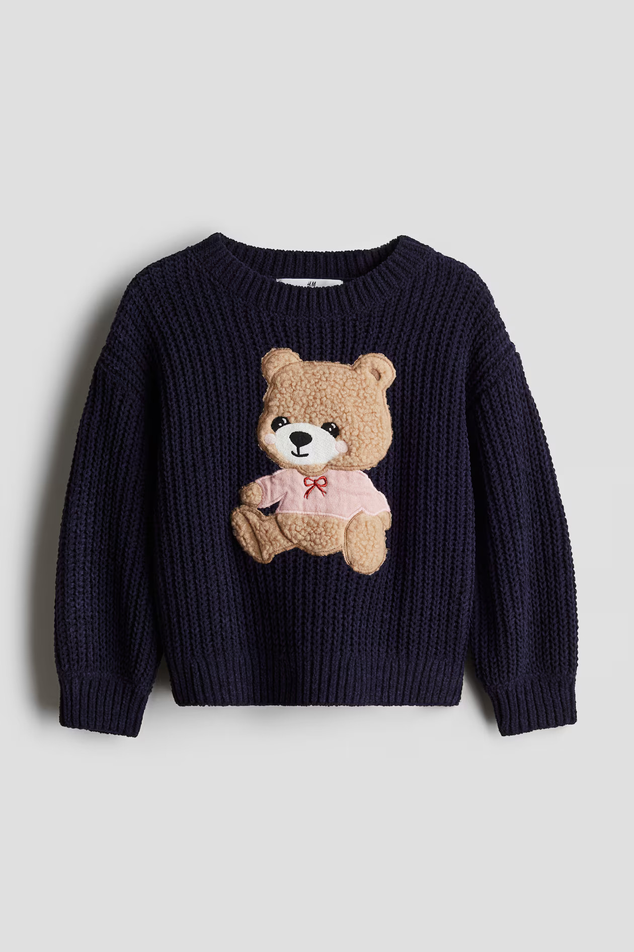 Knitted chenille jumper | H&M (UK, MY, IN, SG, PH, TW, HK)